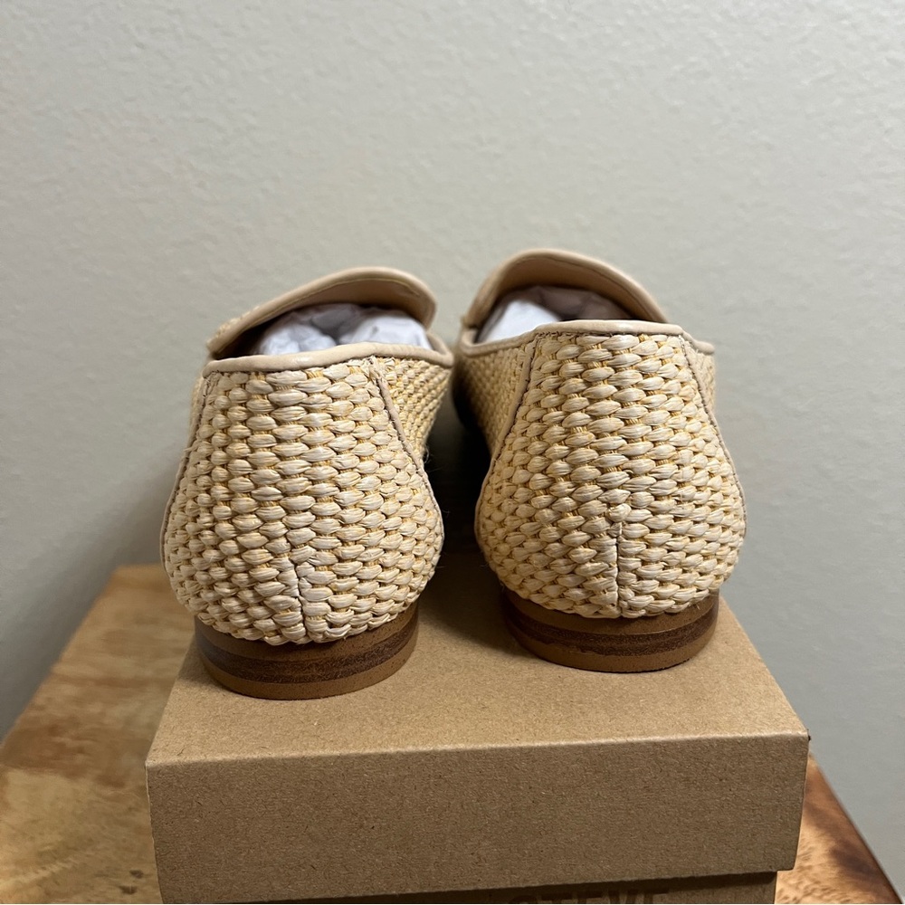New Steve Madden Women’s Raffia Loafers, Cream, size 7 - Picture 4 of 5